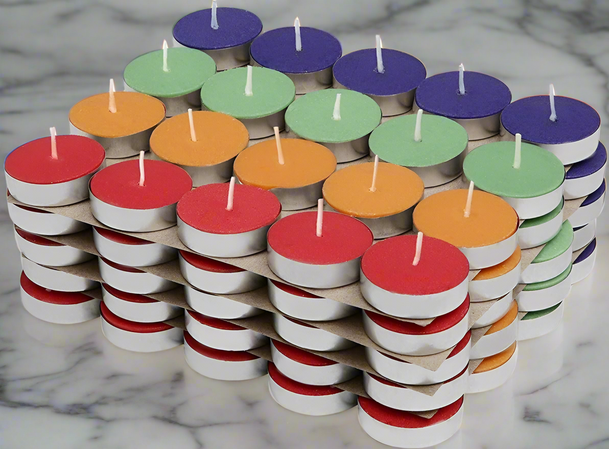 Tea Light Candle (Pack of 50)(burn time -3 hrs)