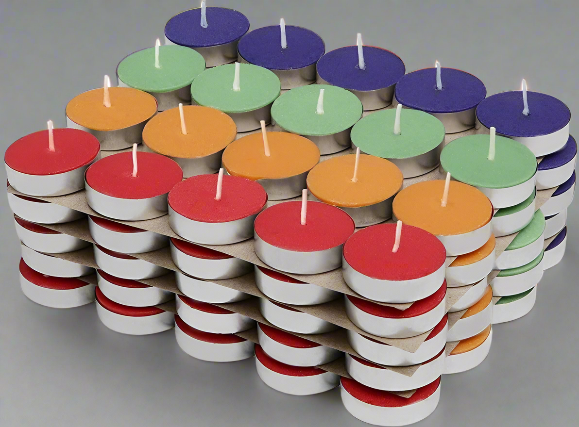 Tea Light Candle (Pack of 50)(burn time -3 hrs)
