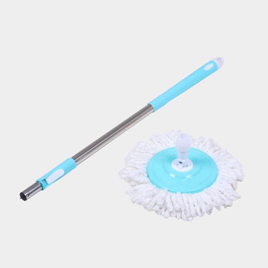 Eco Spin Mop-Rod Stick with 1 refill (free)