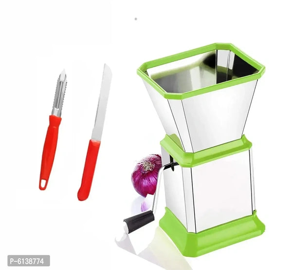 Manual Chopper Cutter Onion Chilly Dry Fruit & Vegetable Cutter Chopper