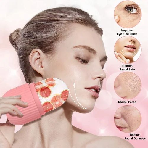 (PACK OF 3) Ice Roller combo for Face, Eyes and Neck, Brighten Skin, Cryotherapy for Face