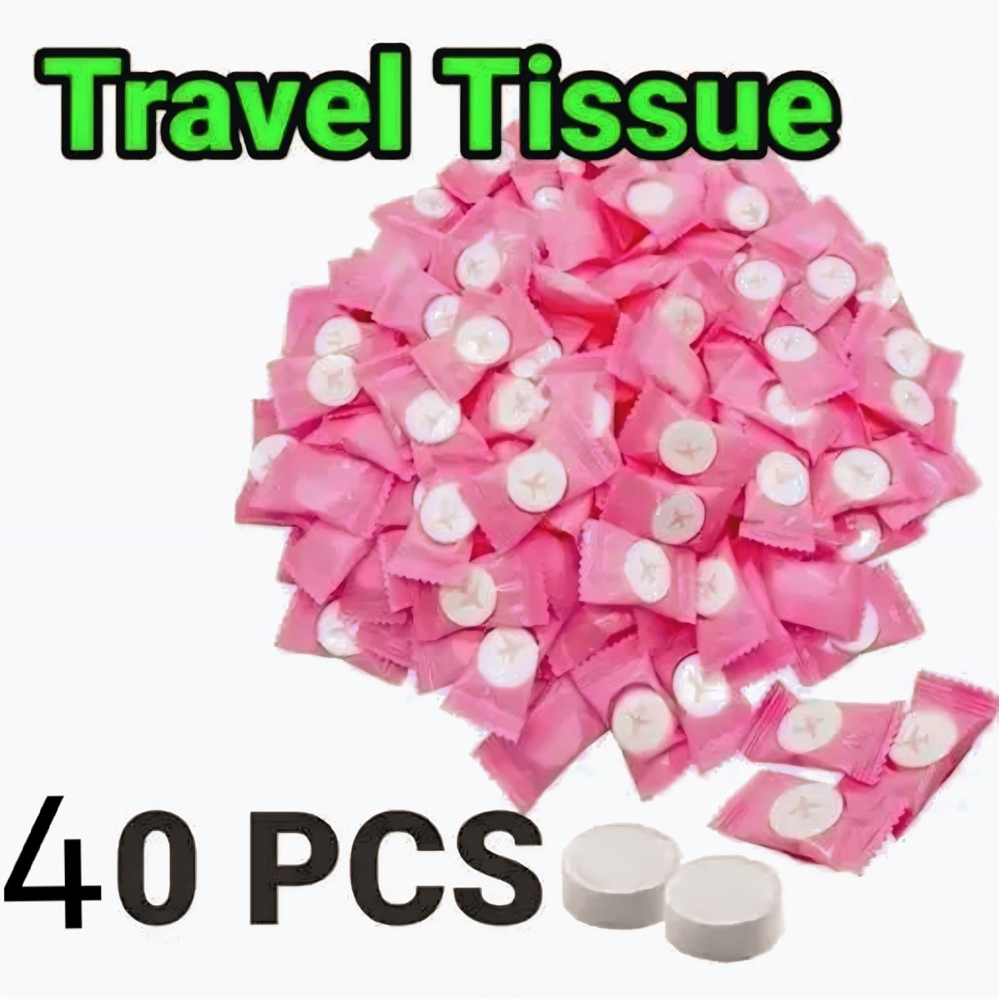 COMPRESSED FACE TISSUES FOR TRAVEL AND HYGIENE PURPOSES (20-80 Pcs per pack)